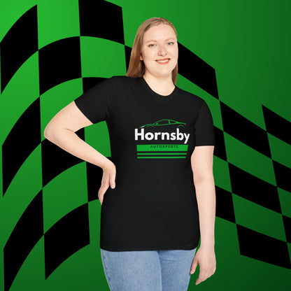 Hornsby Autosports Green Logo Tee